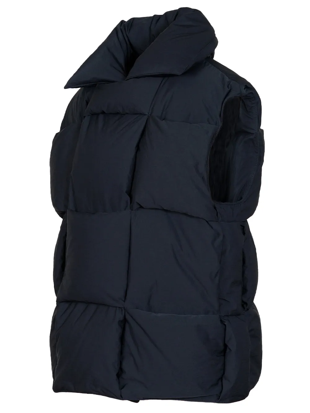 Padded nylon Intreccio Gilet