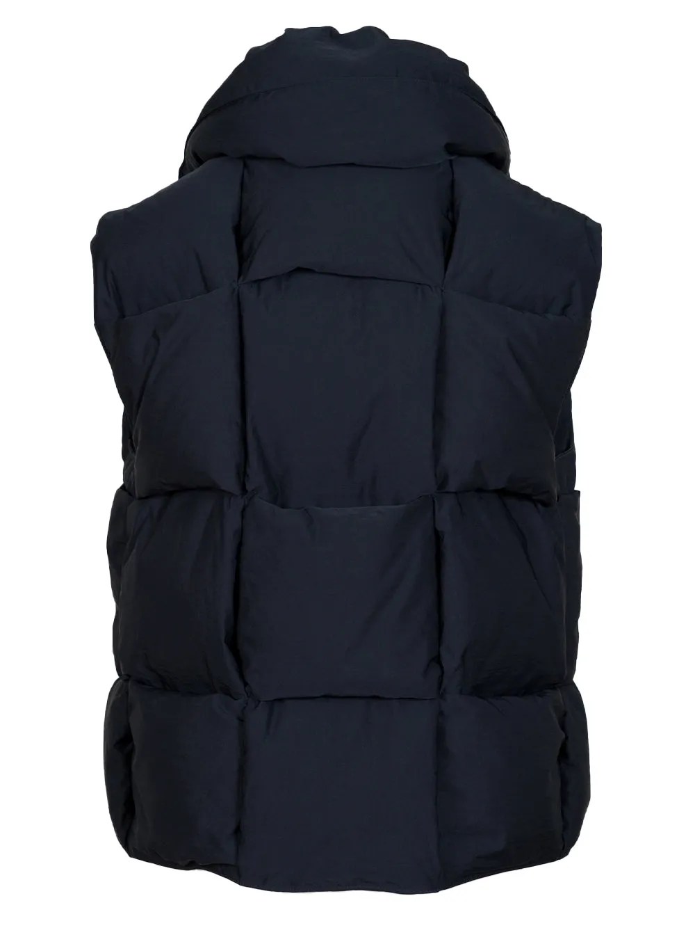 Padded nylon Intreccio Gilet