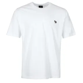 Paul Smith Reg Fit Zebra T Shirt in White