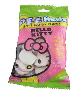 Pez Hedz Hello Kitty Soft Candy Chews Bag