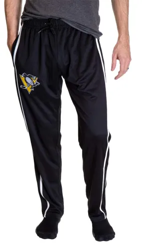 Pittsburgh Penguins Striped Training Pants for Men