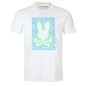 Psycho Bunny Livingston Graphic T Shirt in White