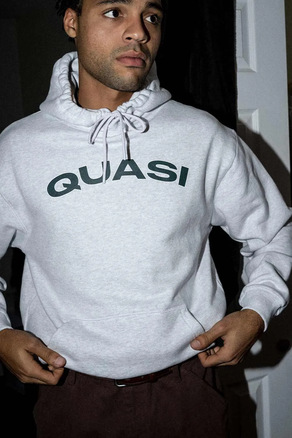 Quasi Gym Sweater Hoodie - Ash