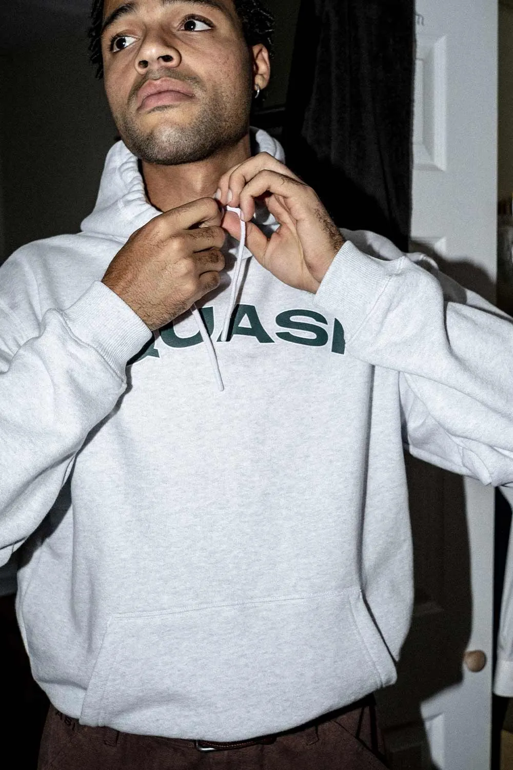 Quasi Gym Sweater Hoodie - Ash