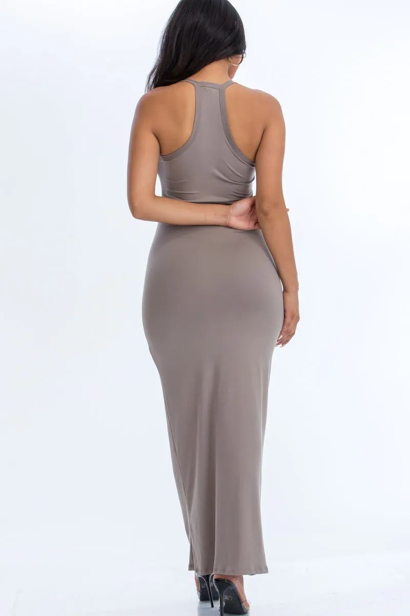 Racer Back Maxi Dress