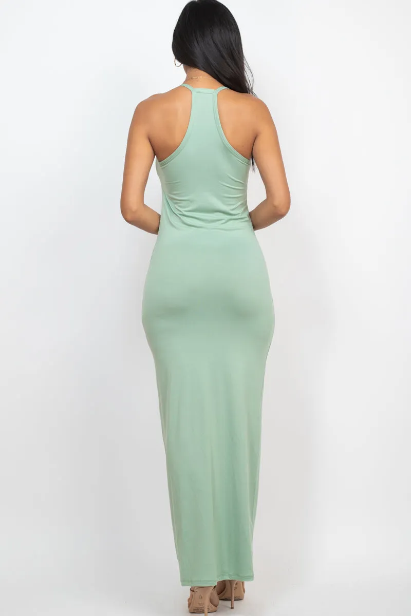 Racer Back Maxi Dress