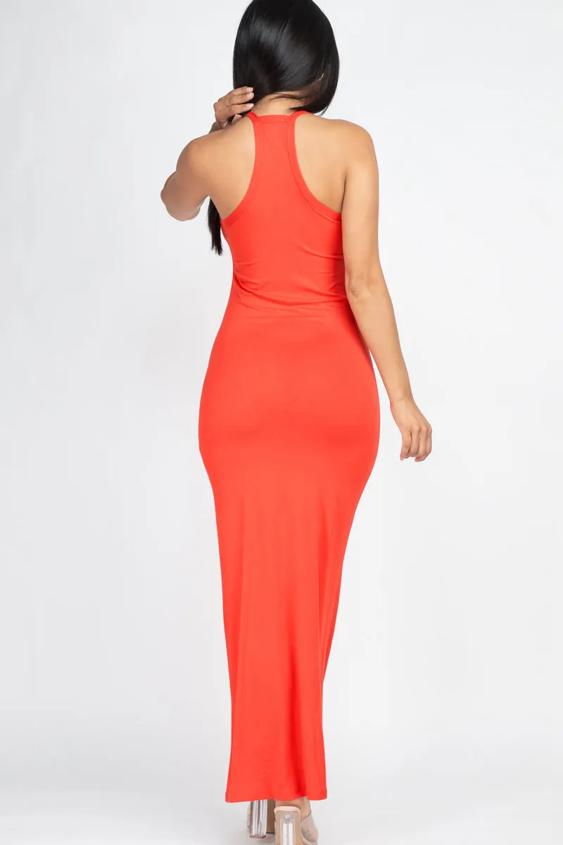 Racer Back Maxi Dress