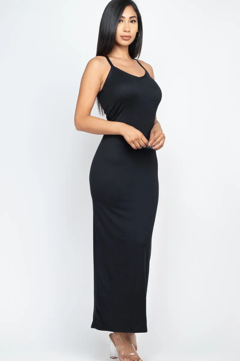 Racer Back Maxi Dress