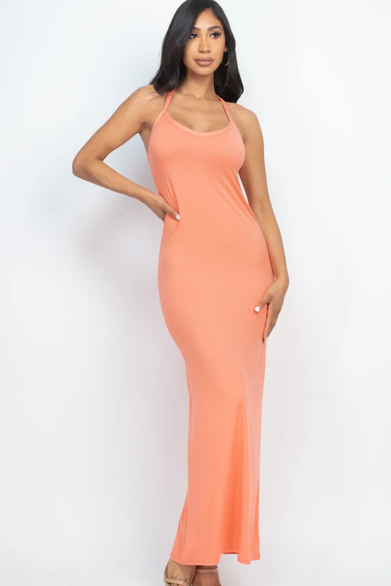 Racer Back Maxi Dress