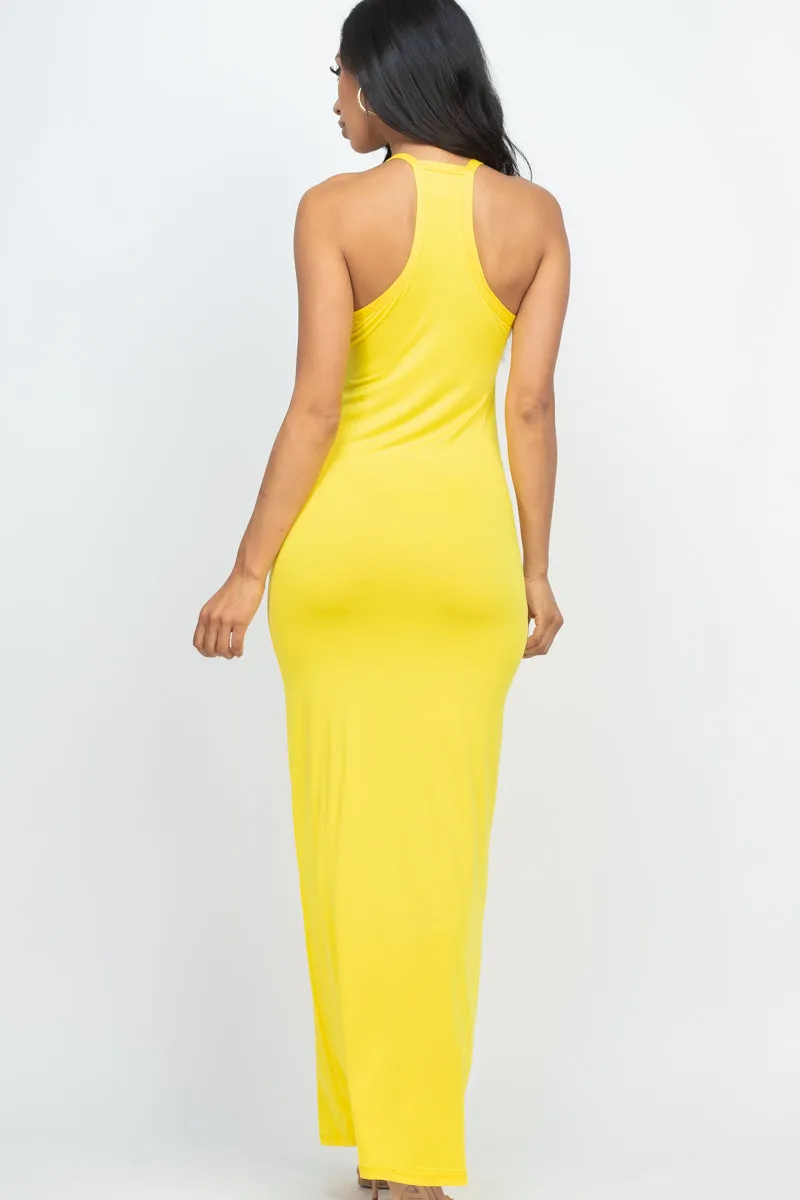 Racer Back Maxi Dress