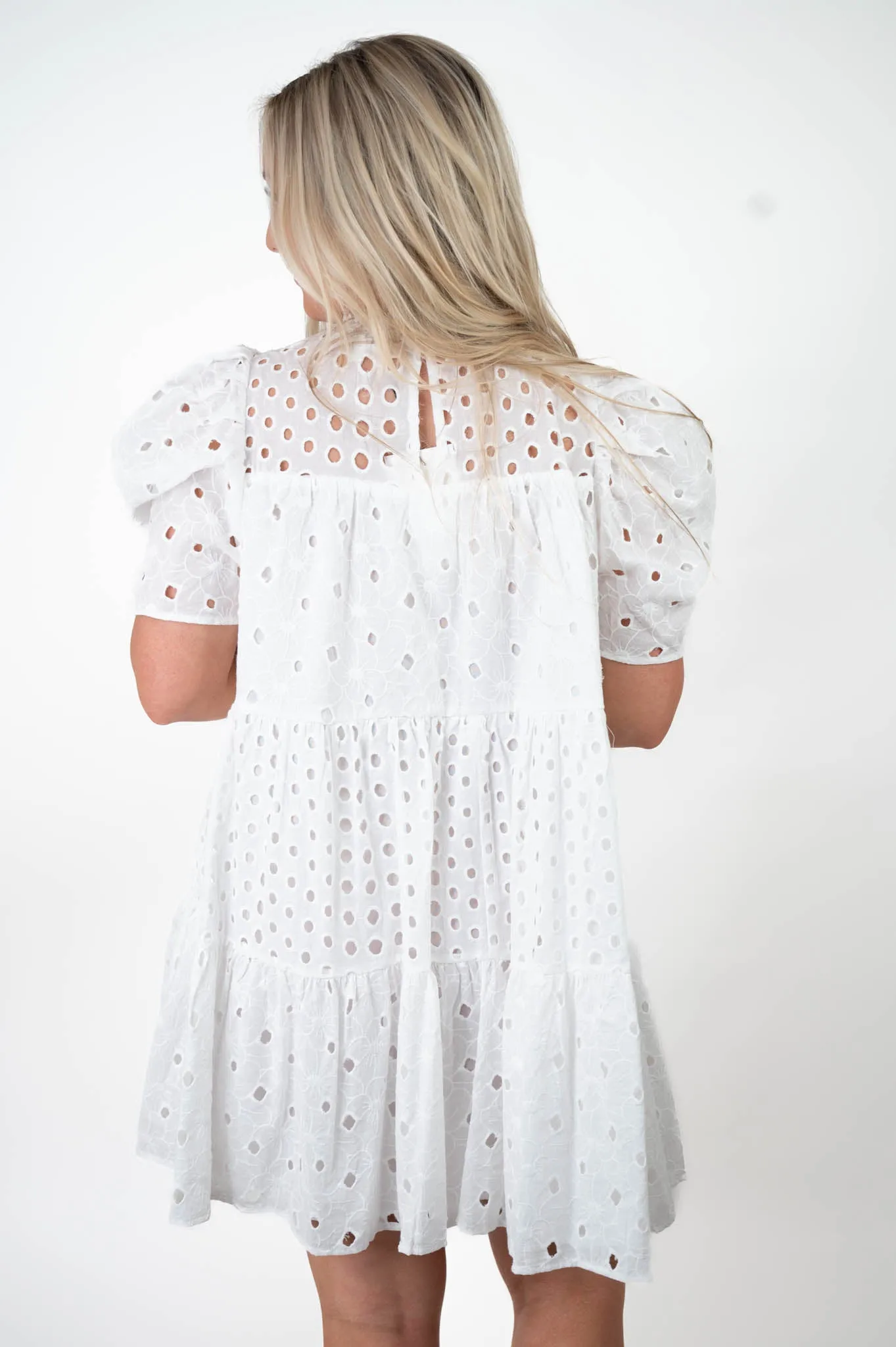 Roses & Romance Eyelet Dress