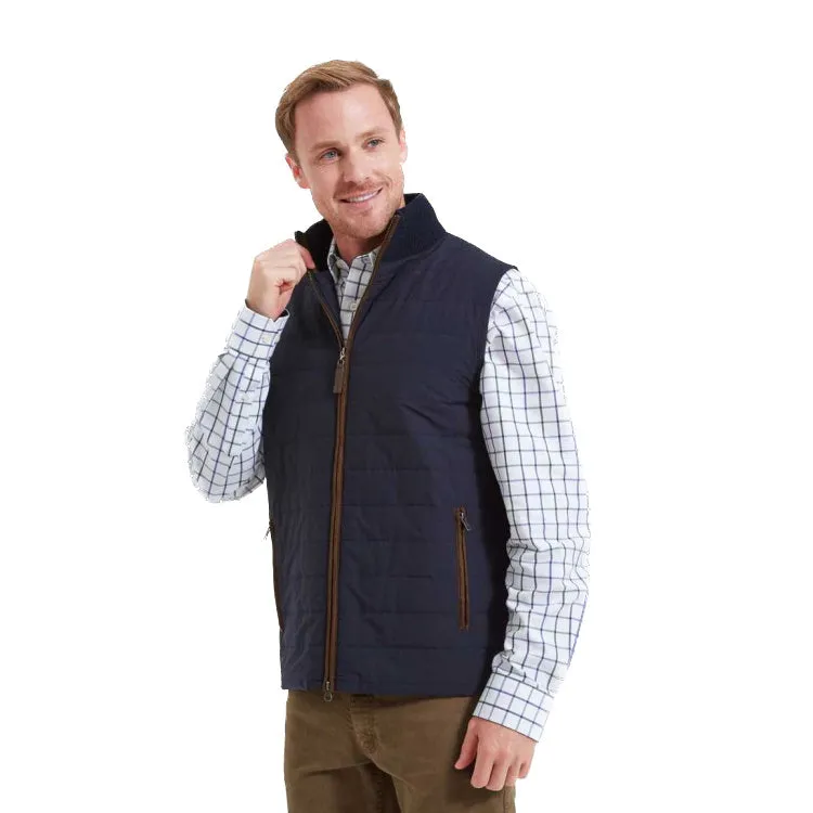 Schoffel Hybrid Aerobloc Gilet - Navy Size Medium