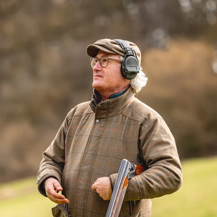 Schoffel Ptarmigan Tweed Classic Coat - Arran Tweed