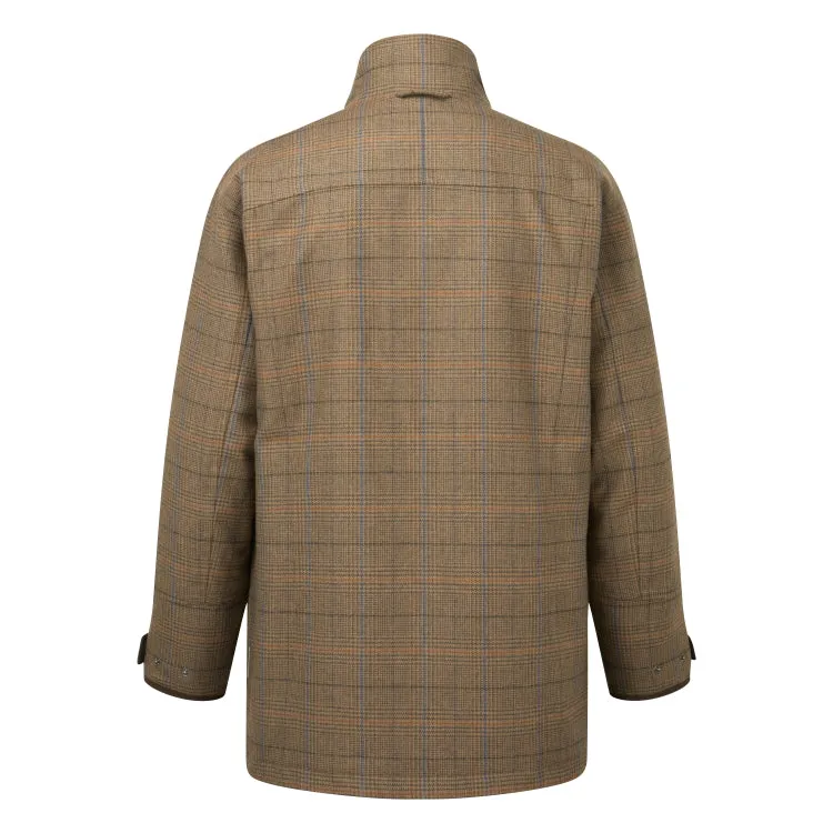 Schoffel Ptarmigan Tweed Classic Coat - Arran Tweed