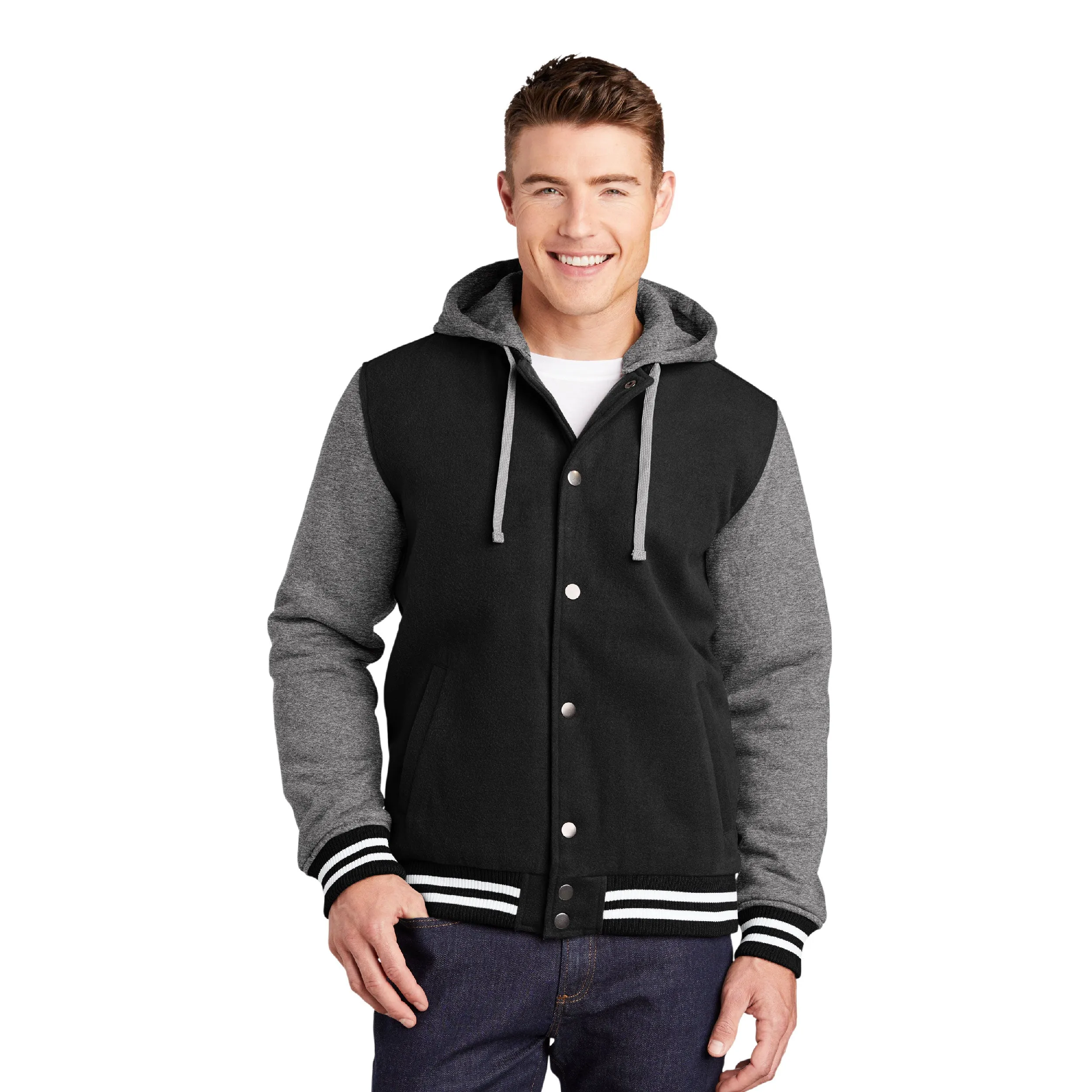 Sport-Tek® Insulated Letterman Jacket