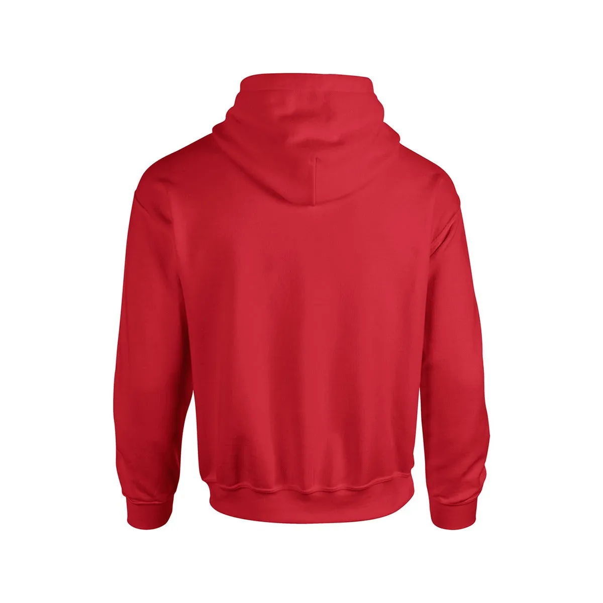 TRUMP - OUR PRESIDENT Men's Hoodie For The USA |Gildan 18500 RED BACKGROUND