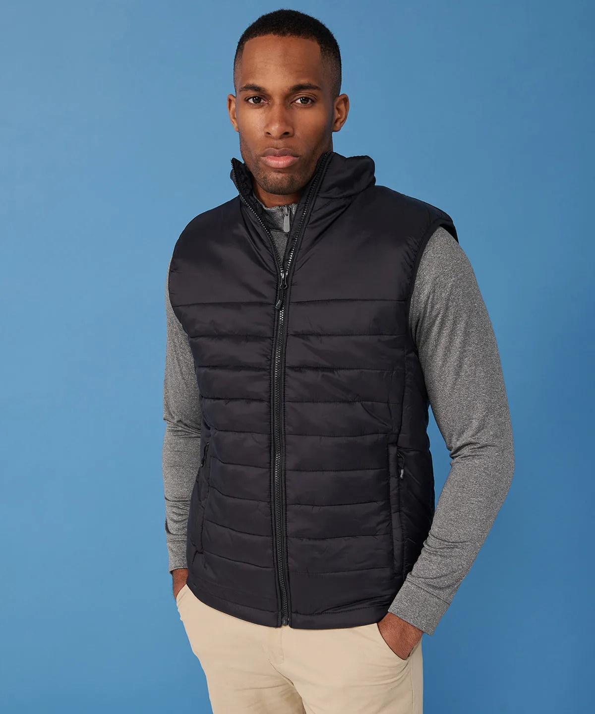 Unisex padded gilet | Black