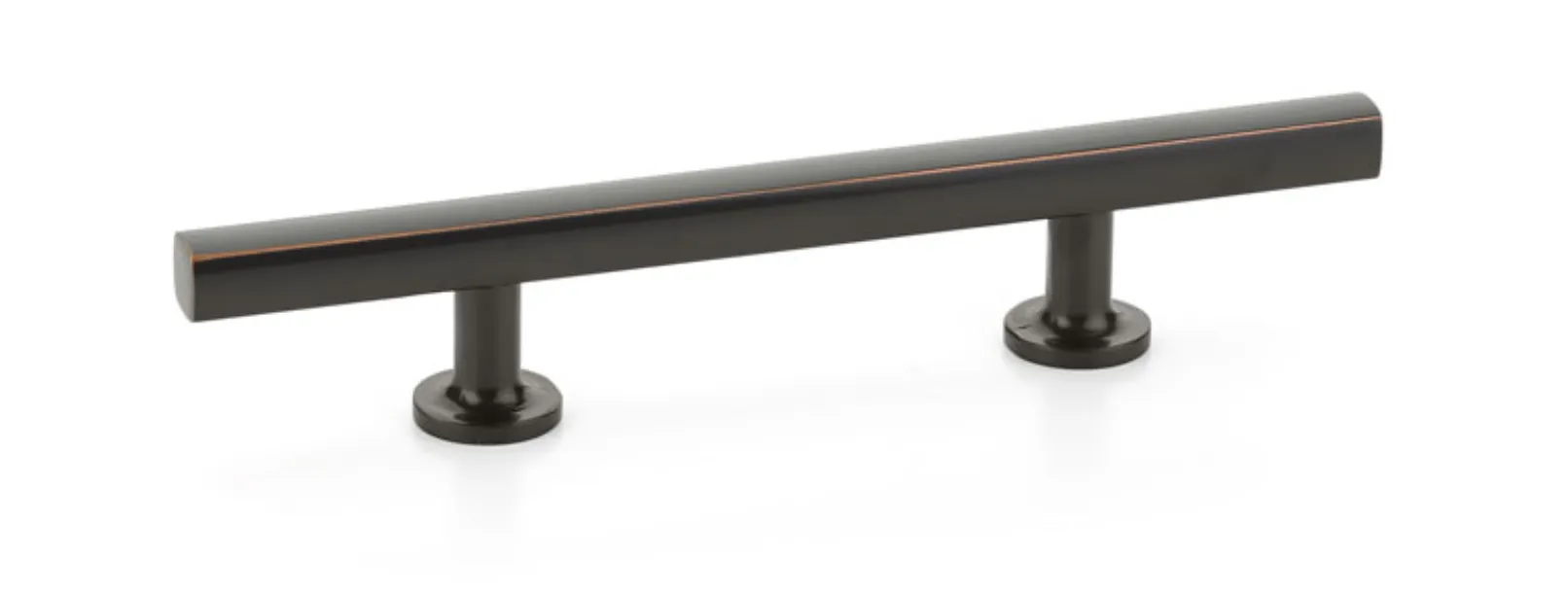 Urban Modern T-Bar Drawer Pulls in Oil Rubbed Bronze