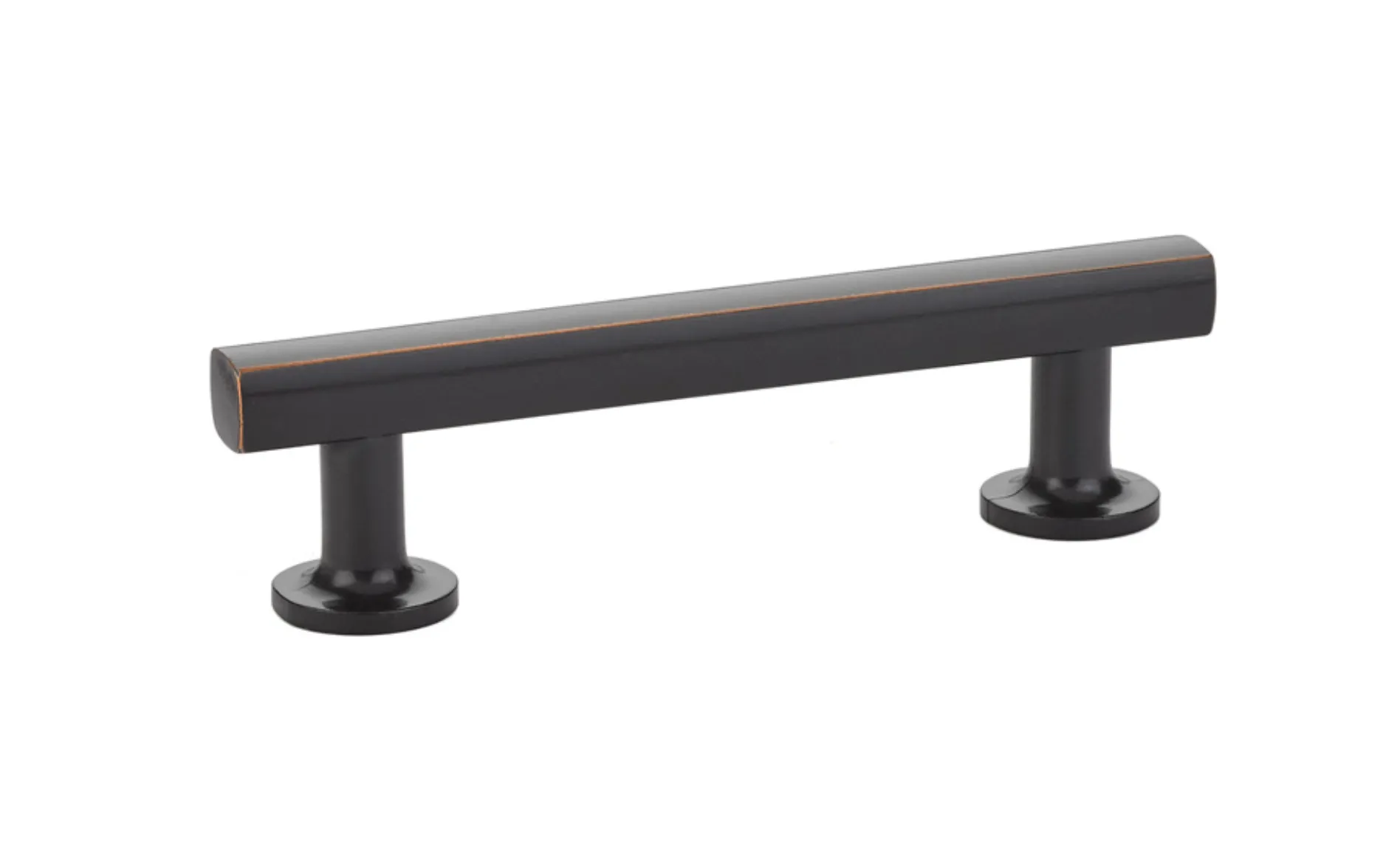 Urban Modern T-Bar Drawer Pulls in Oil Rubbed Bronze