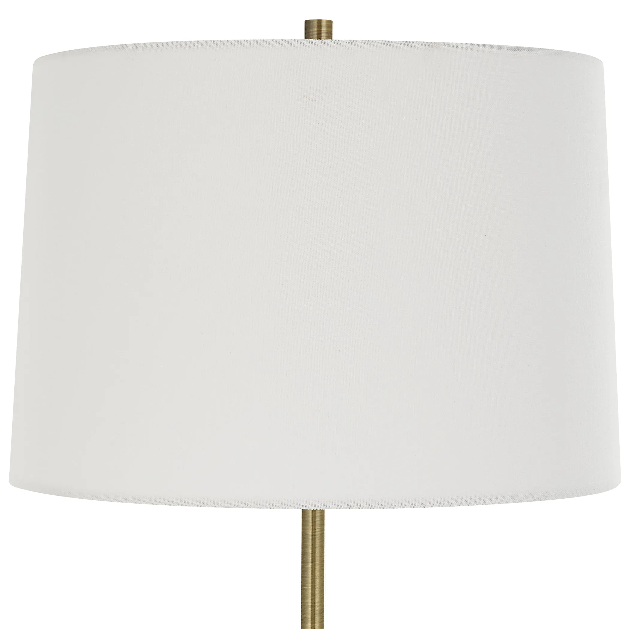 Uttermost Annora Glossy White Table Lamp