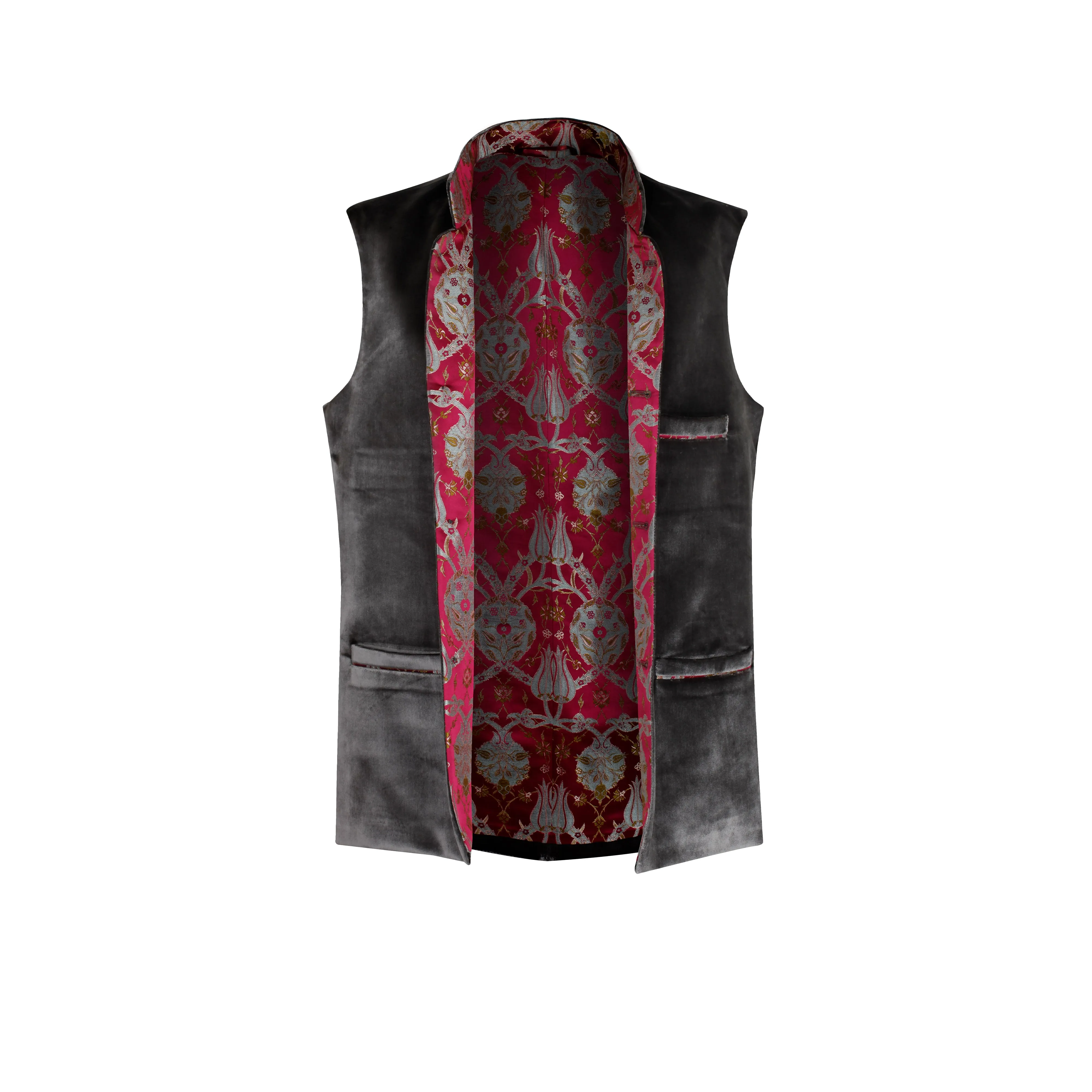 Velvet Gilet in Saliha