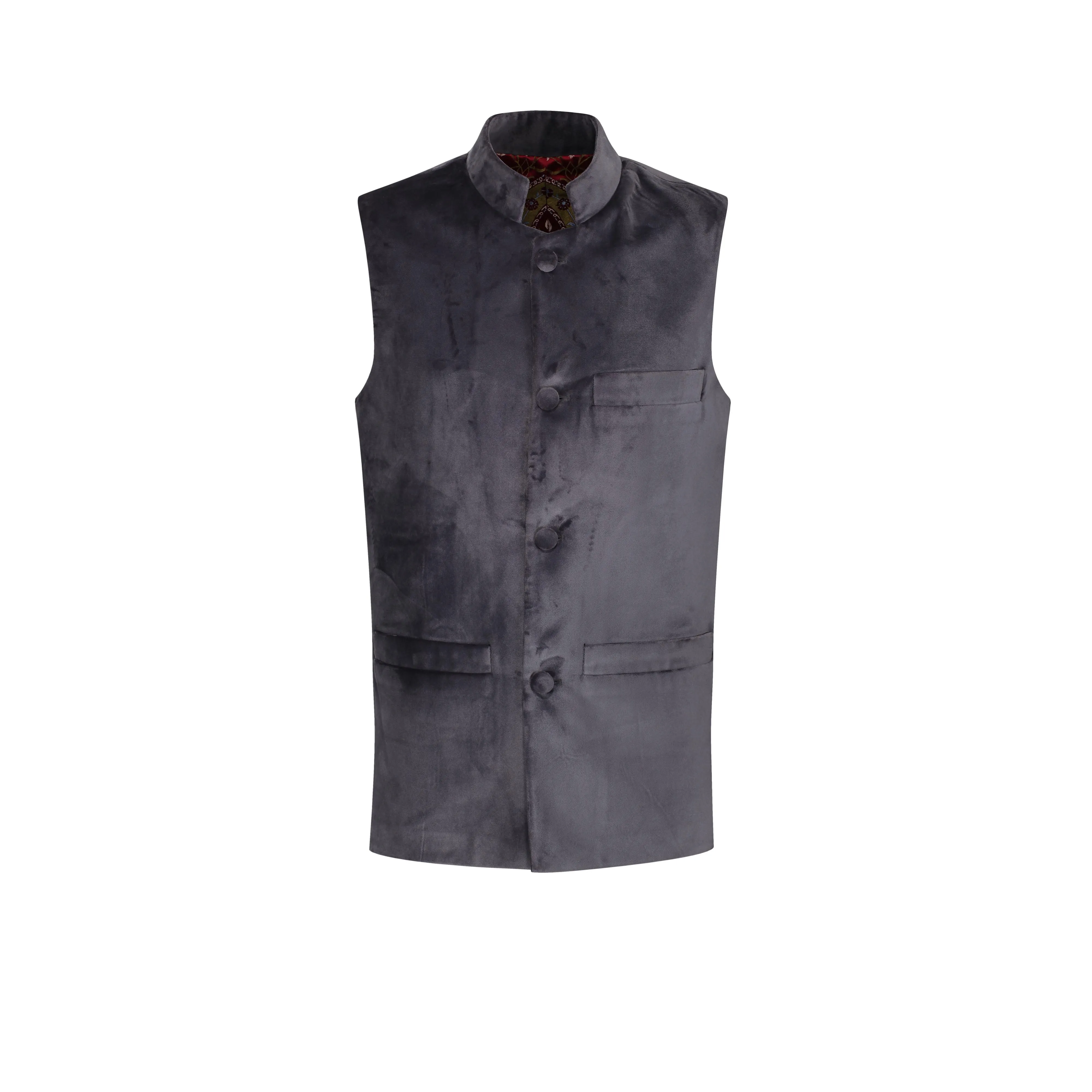 Velvet Gilet in Saliha