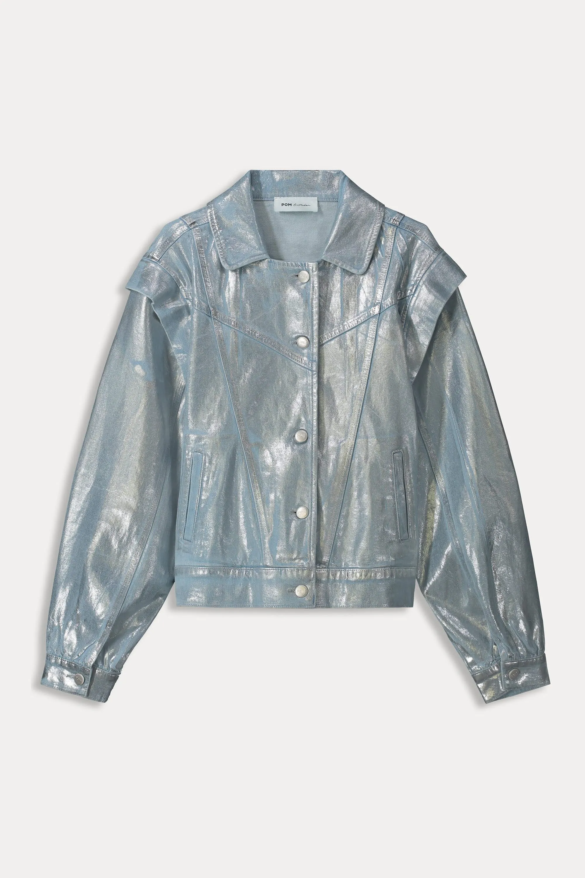 VESTE - Denim Metallic