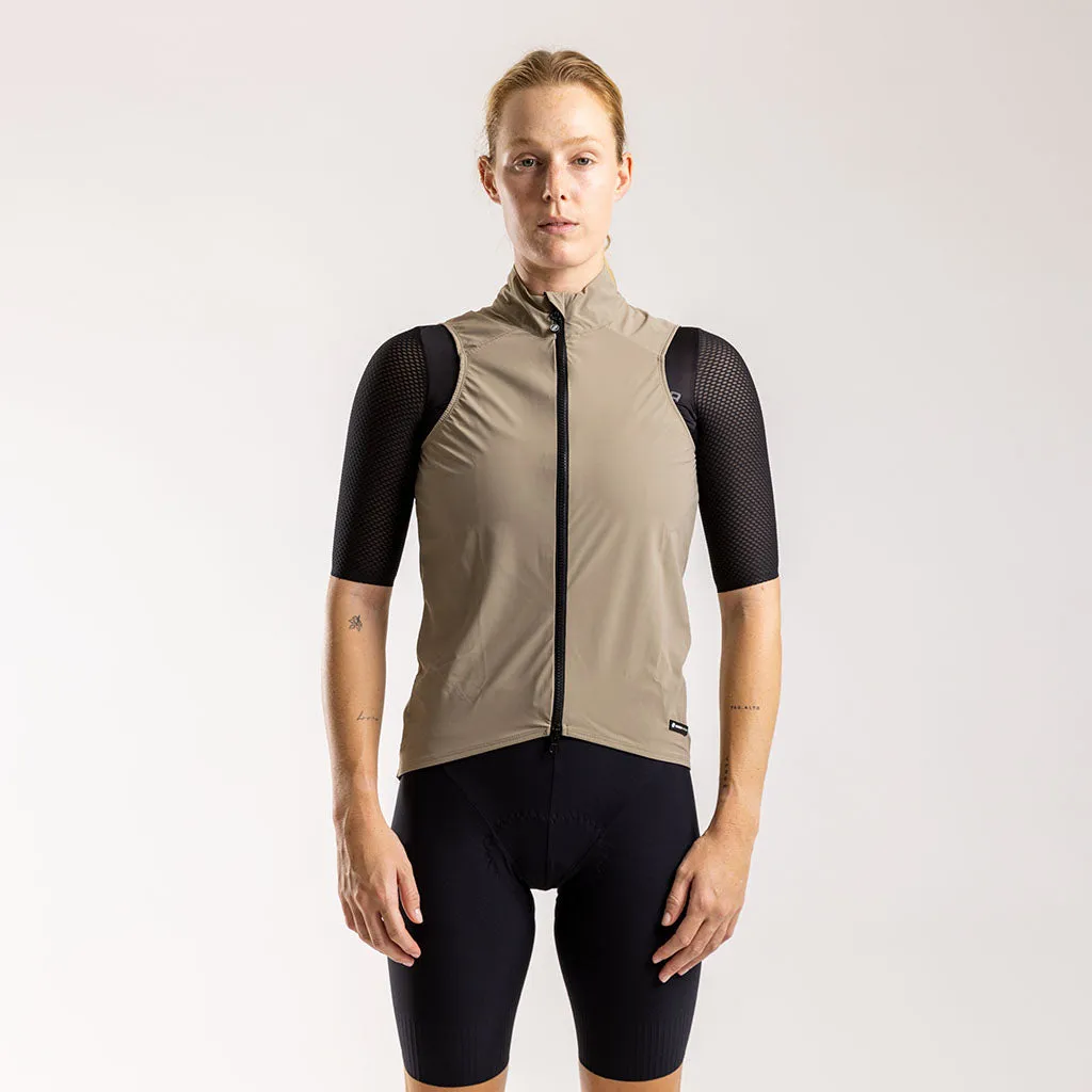 Women's Apex Lamina Gilet (Sand)