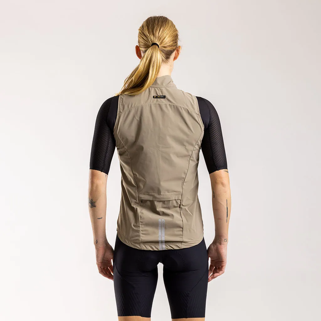 Women's Apex Lamina Gilet (Sand)