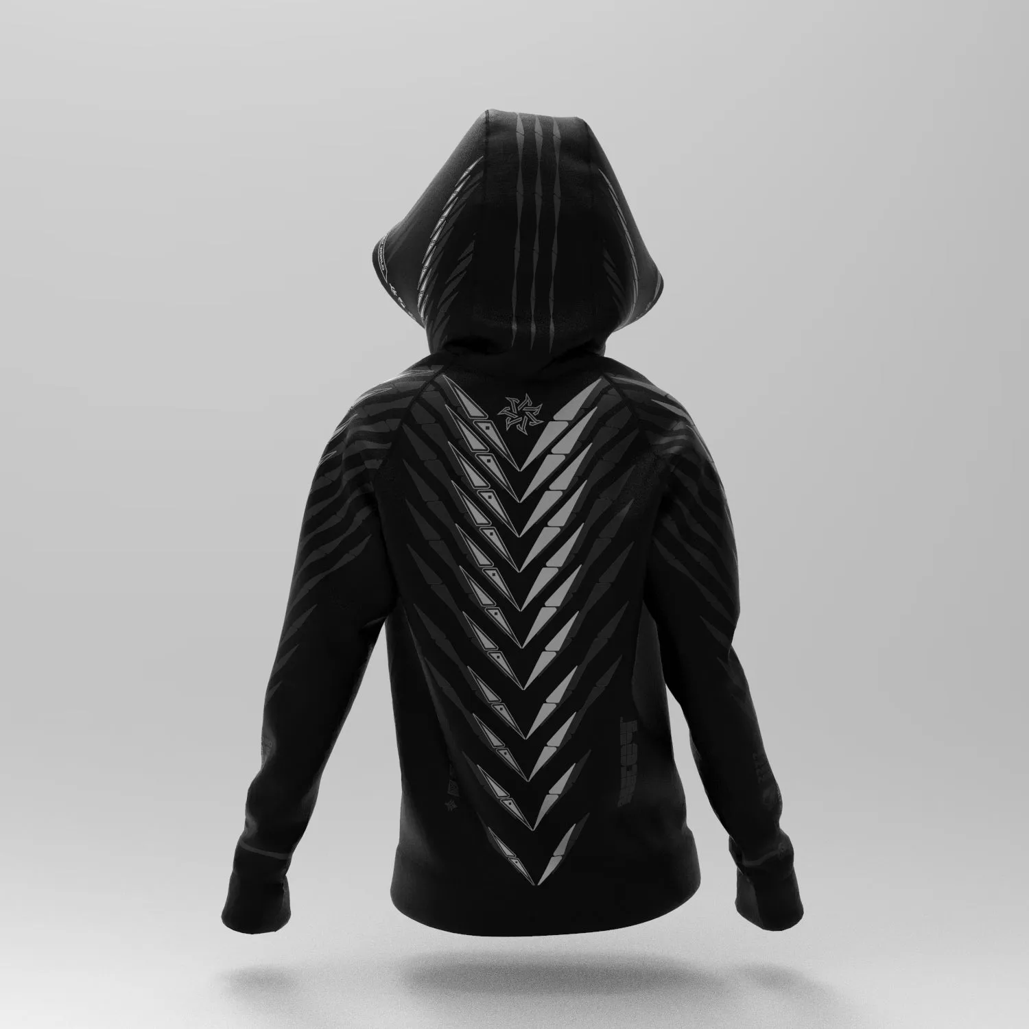 Womens EL1X Reflective Hoodie