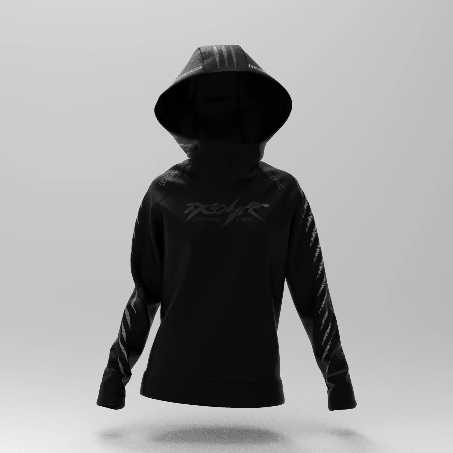 Womens EL1X Reflective Hoodie