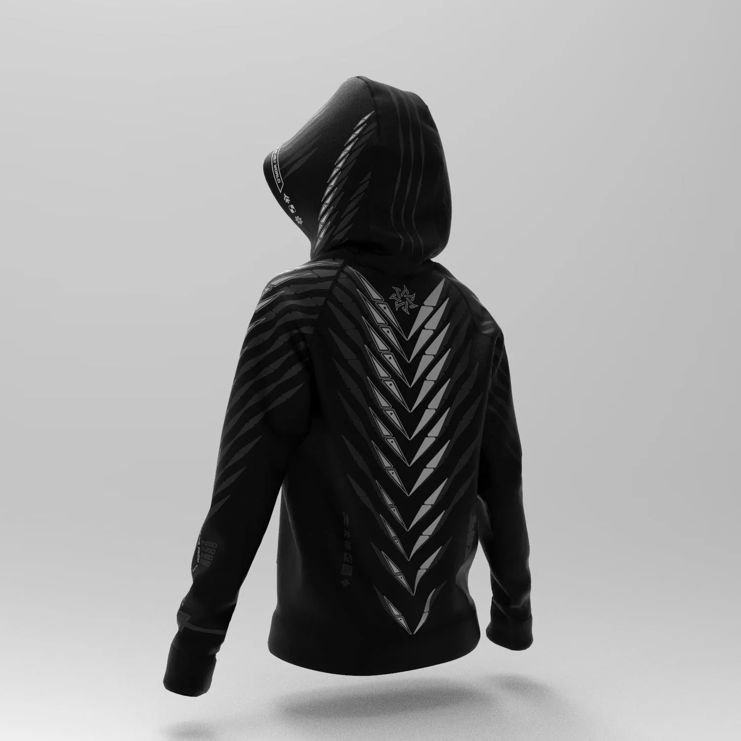 Womens EL1X Reflective Hoodie