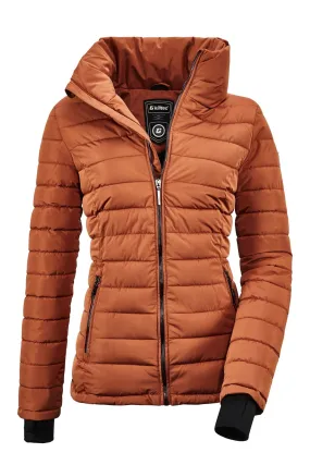 Women's Killtec | Atka Quilted Ski Jacket | Burnt Red