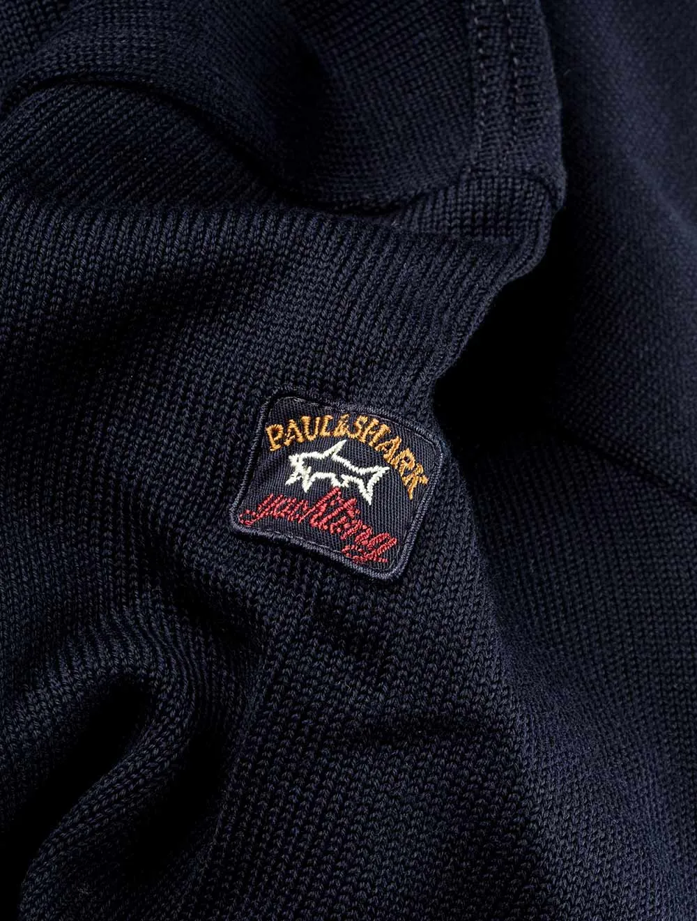 Zipped Pullover Navy